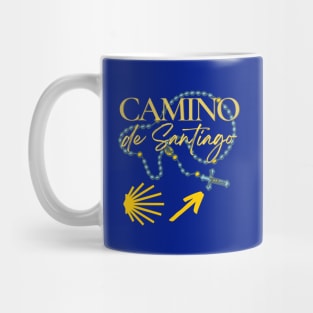 Camino de Santiago for Catholics Rosary Mug